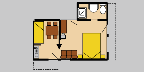 Hotel Mehrbett Familienzimmer in Grächen