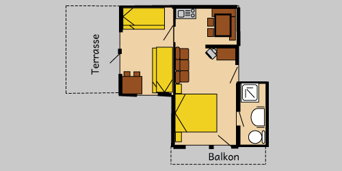 Hotel Familienzimmer in Grächen